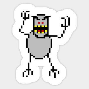 Pixel Yeti Sticker